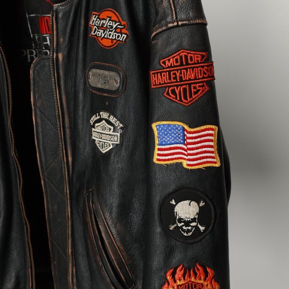 Vintage Motorcycle Jacket XL - Picture 2 of 7